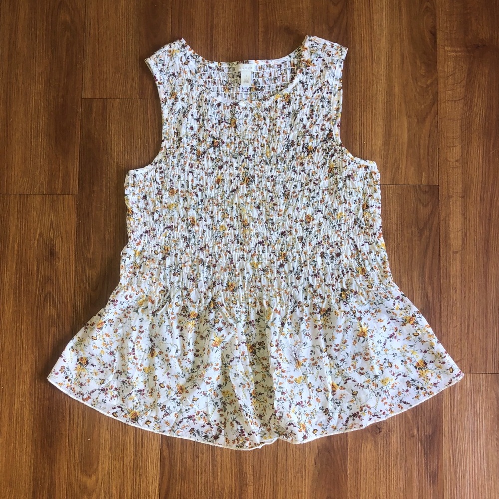 Stretchy Floral Top